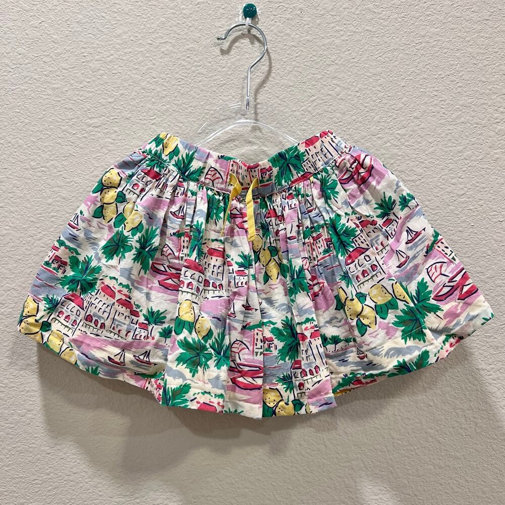 Mini Boden Multi Scene Print Skirt (2-3Y)